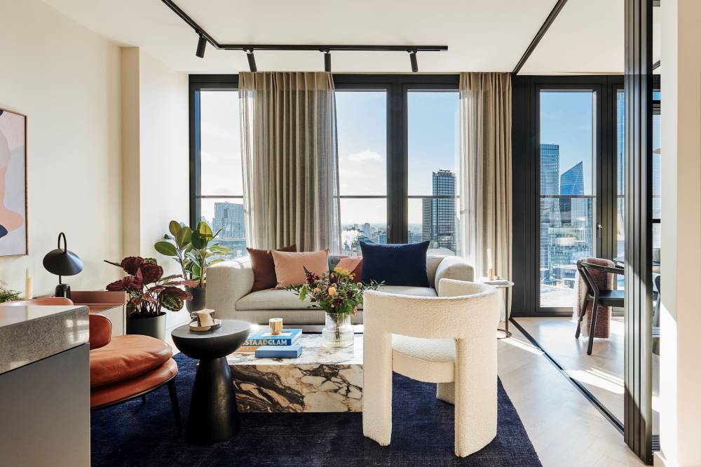 Interior design – One Crown Place#